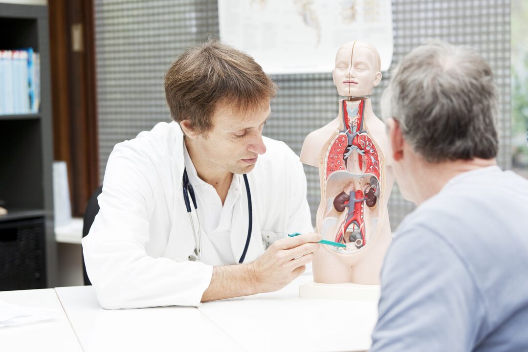 konsulteerimine arstiga prostatiidi korral